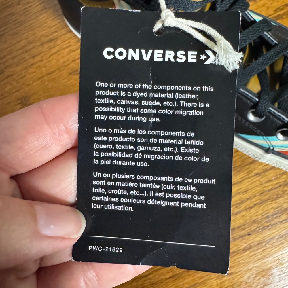 NWT Converse Chuck Taylor All Star Lift Platform High By You Leather W9 M7 Wave - Picture 3 of 13